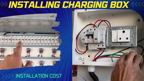 electrical box in car|electric car charging box.